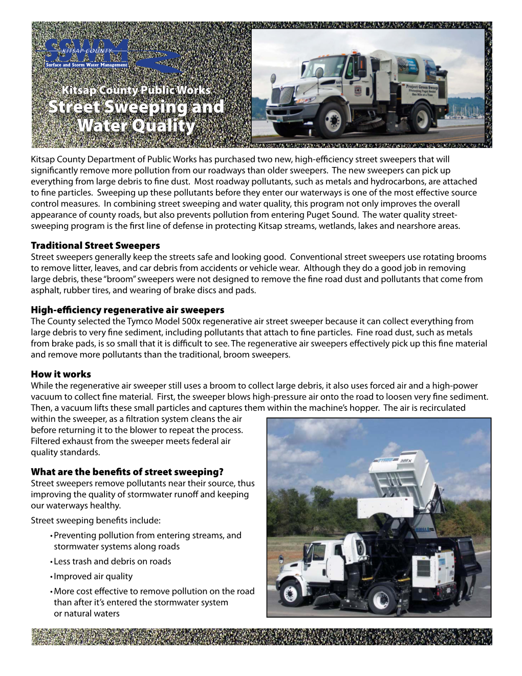 Street Sweeping and Water Quality