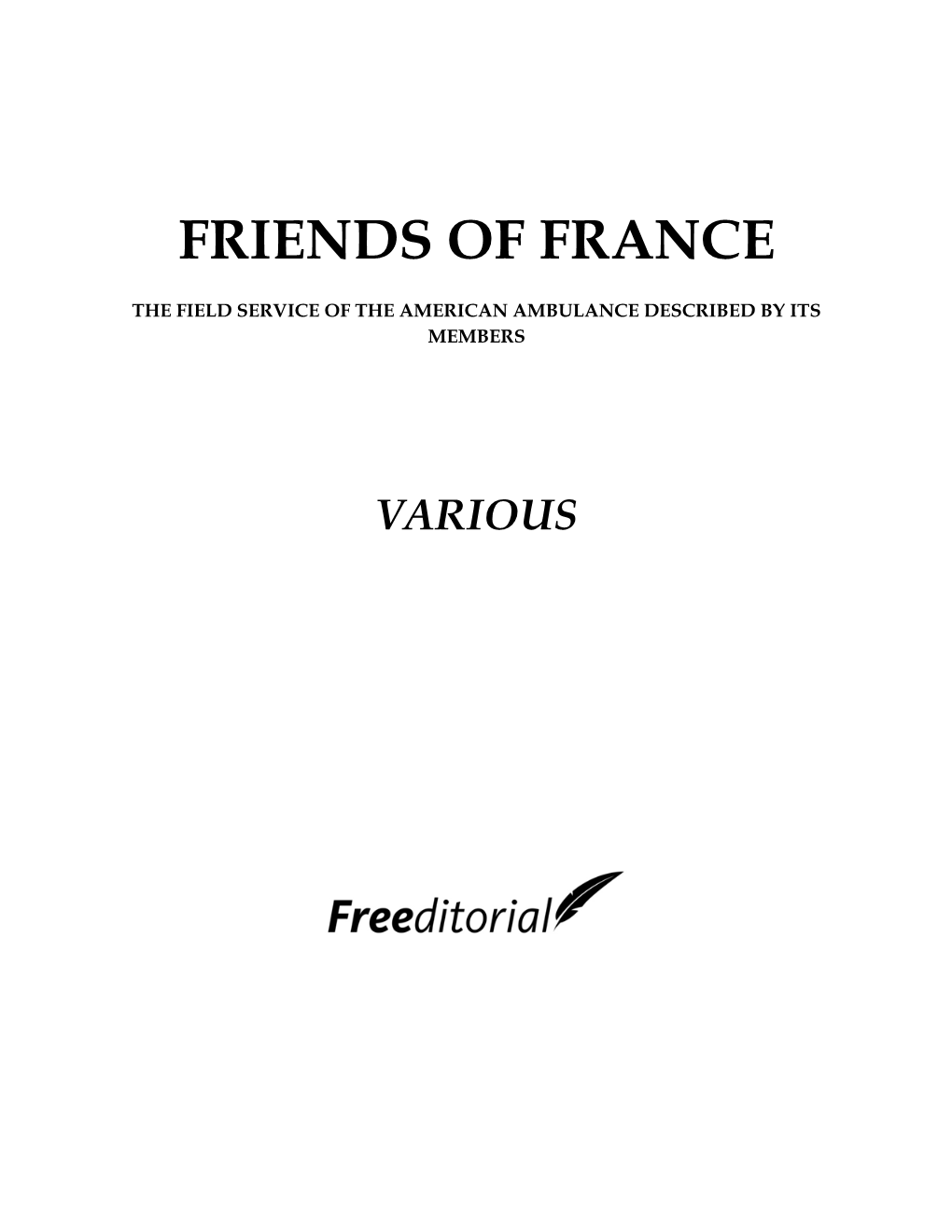 Friends of France