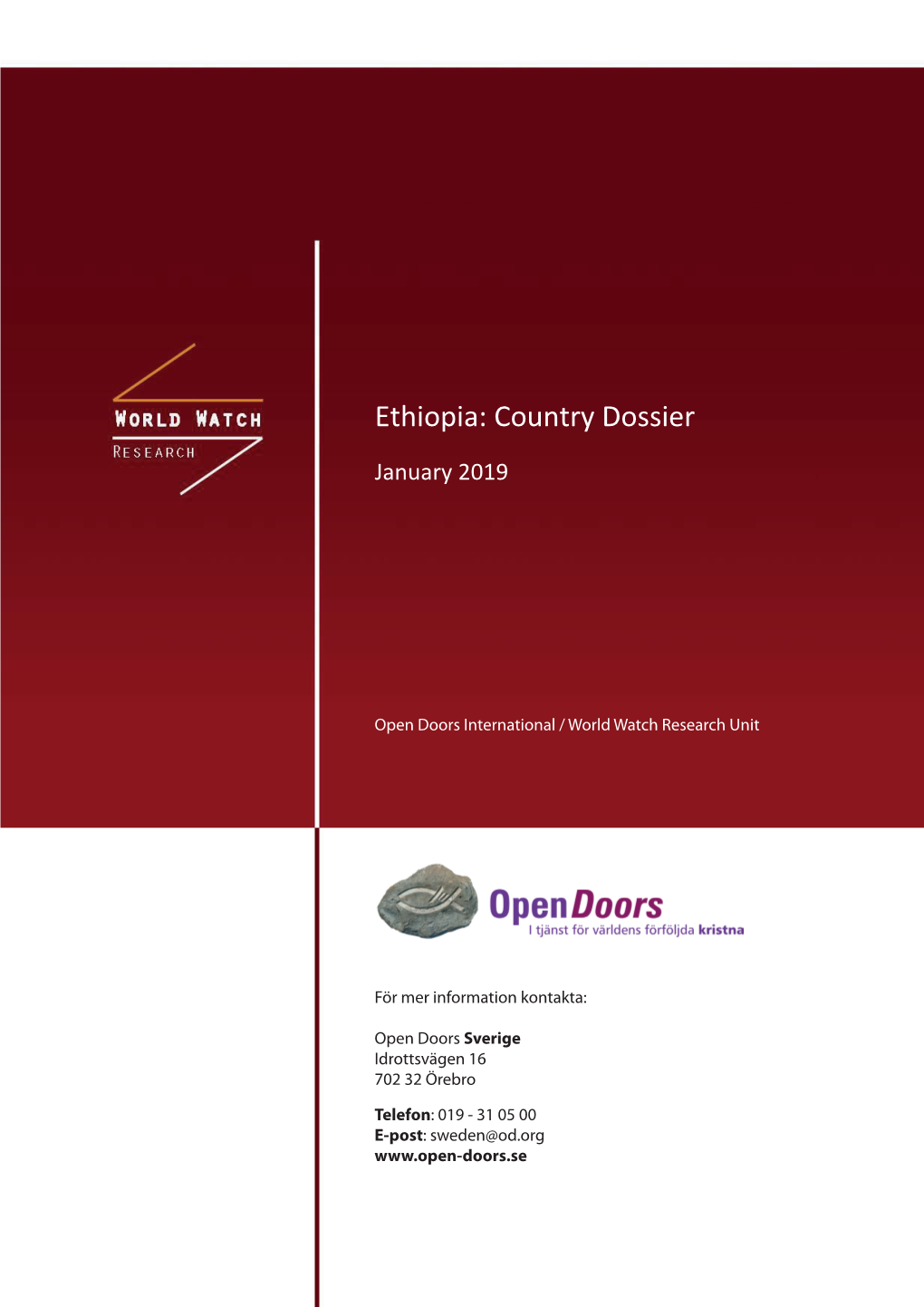 Ethiopia: Country Dossier