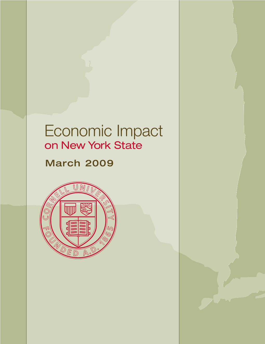 Economic Impact on New York State March 2009