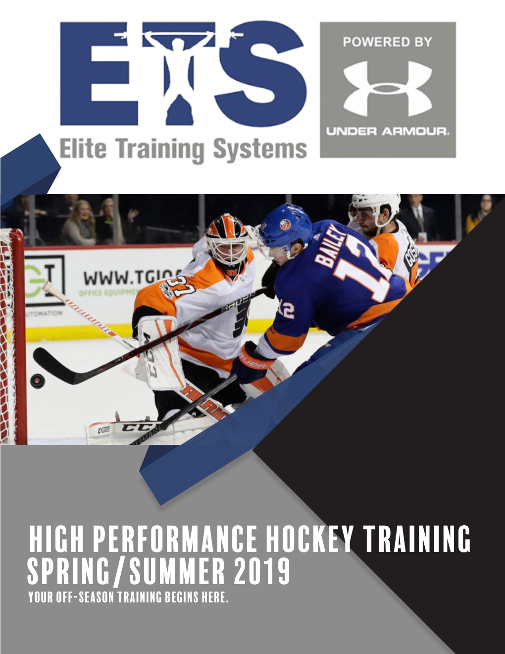 High Performance Hockey Training Spring/Summer 2019 Your Off-Season Training Begins Here