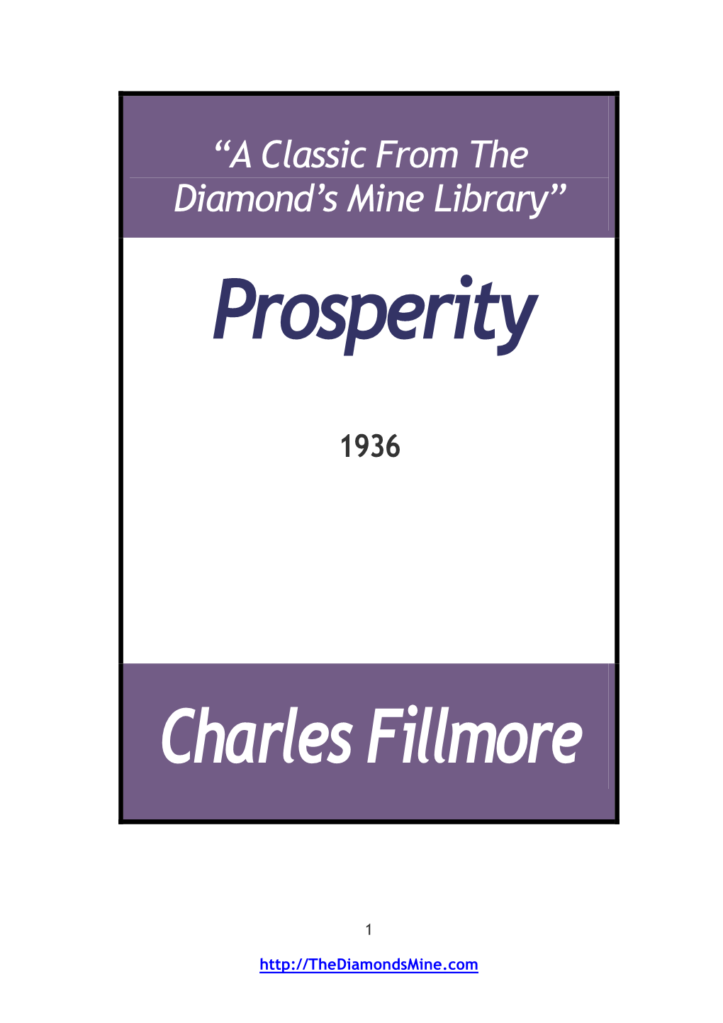 Fillmore-Prosperity.Pdf