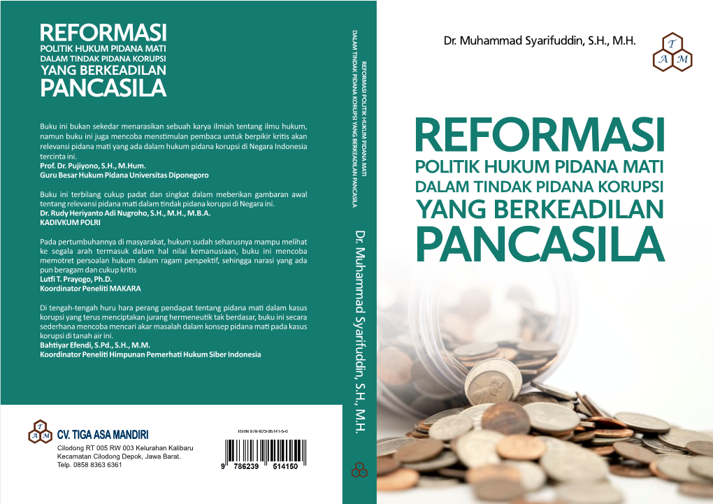 Buku REFORMASI POLITIK HUKUM PIDANA MATI.Pdf