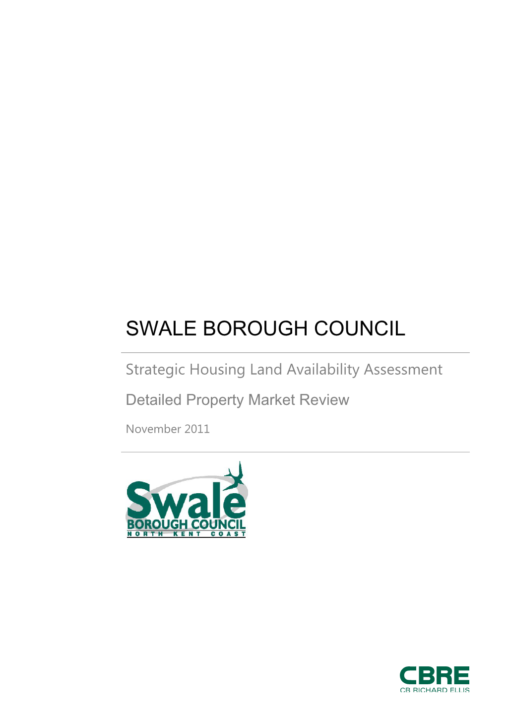 SHLAA CBRE Property Market Review