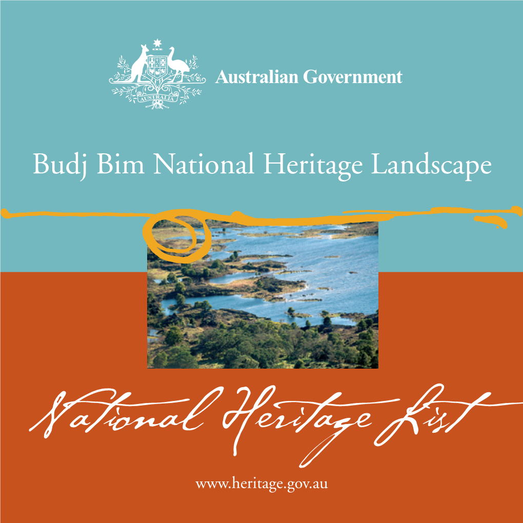 Budj Bim National Heritage Landscape Values