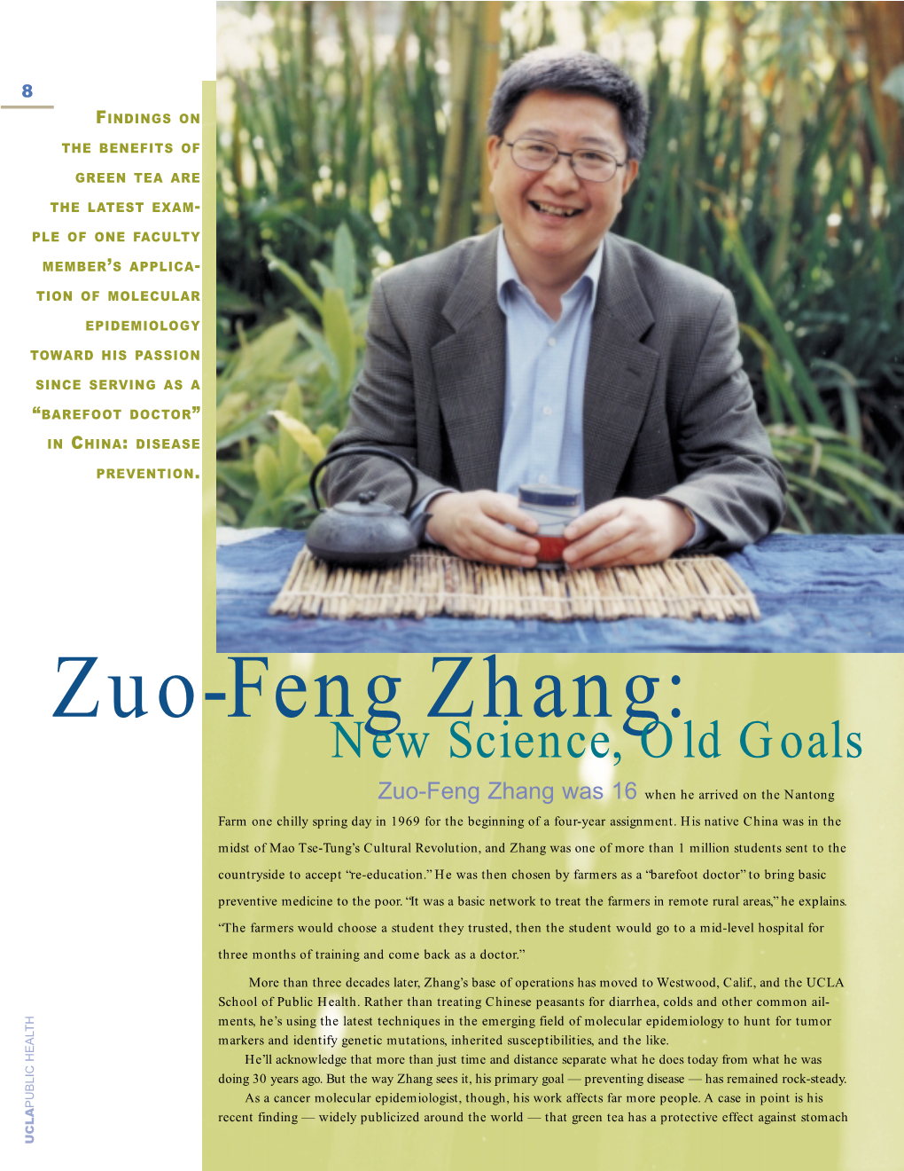 Zuo-Feng Zhang: New Science, Old Goals