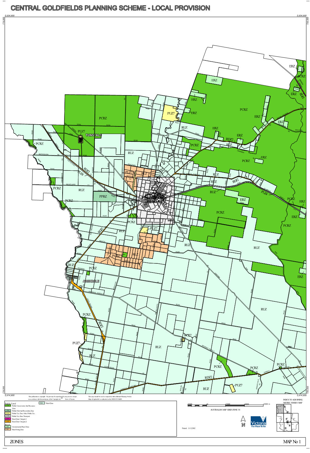 Central Goldfields Planning Scheme