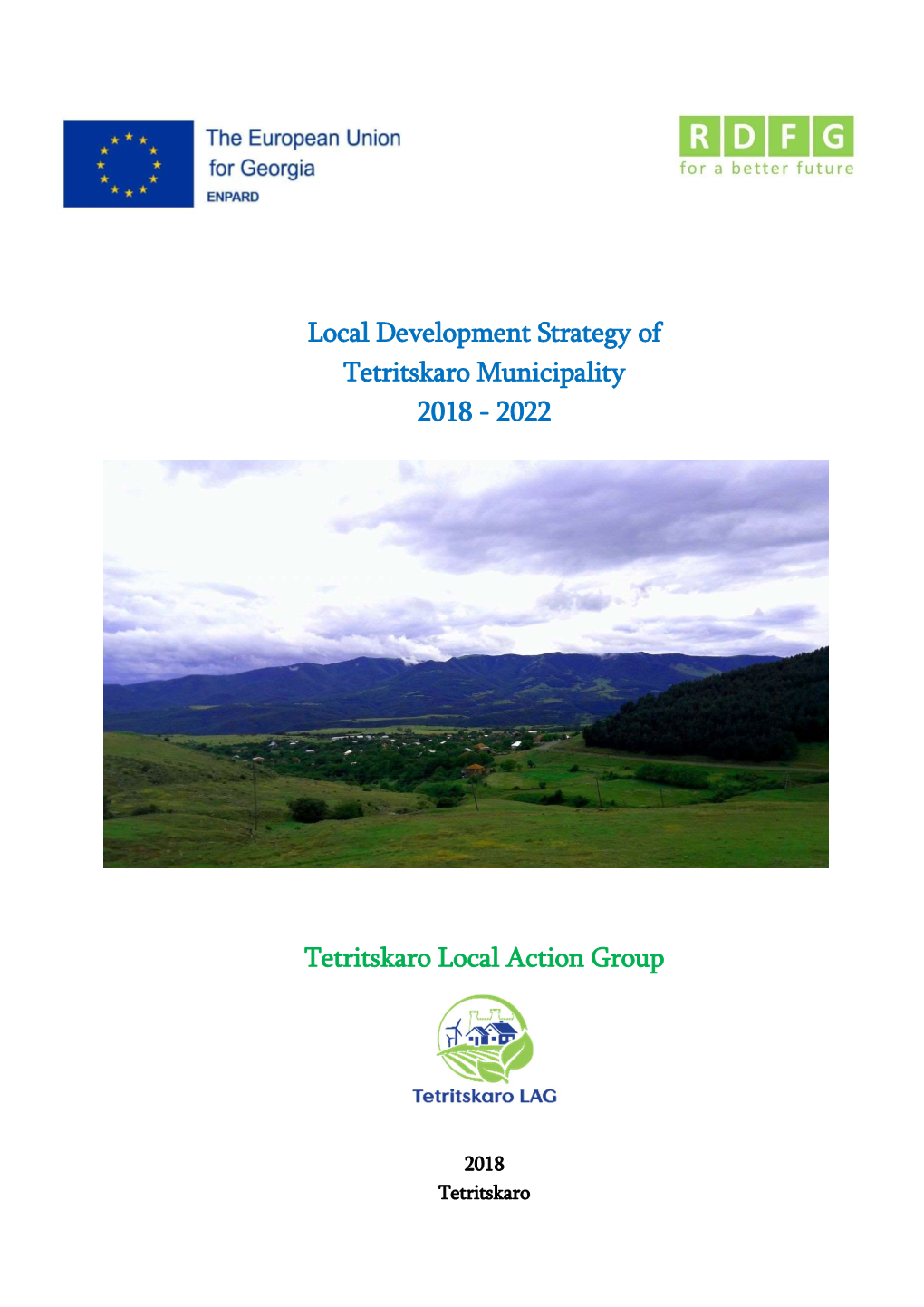 Tetritskaro Local Development Strategy Priorities