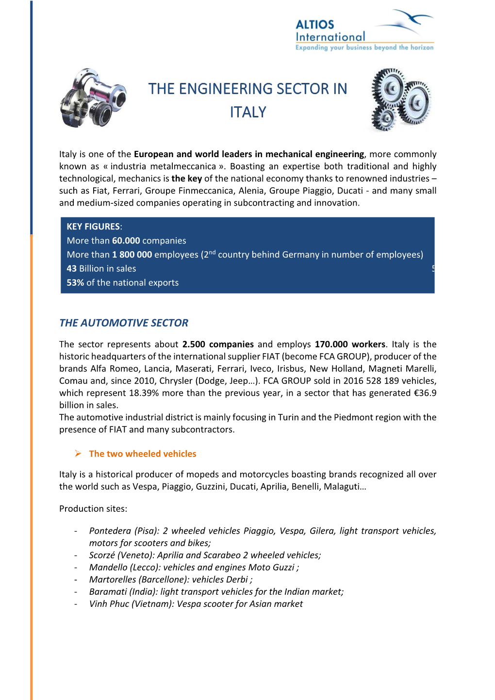 03Engineering Sector in Italy
