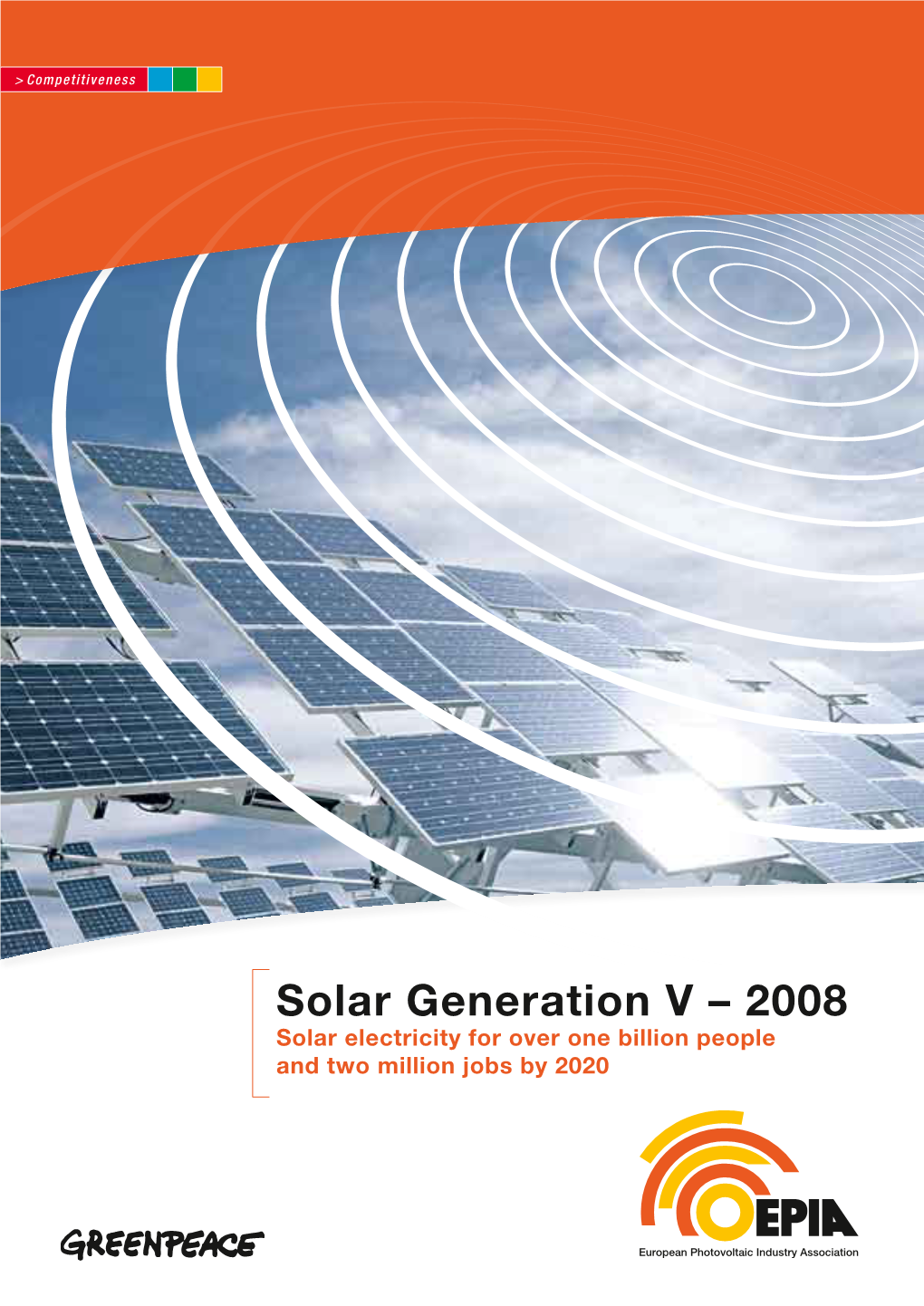 Solar Generation V – 2008 / Solar Electricity for Over One Billion