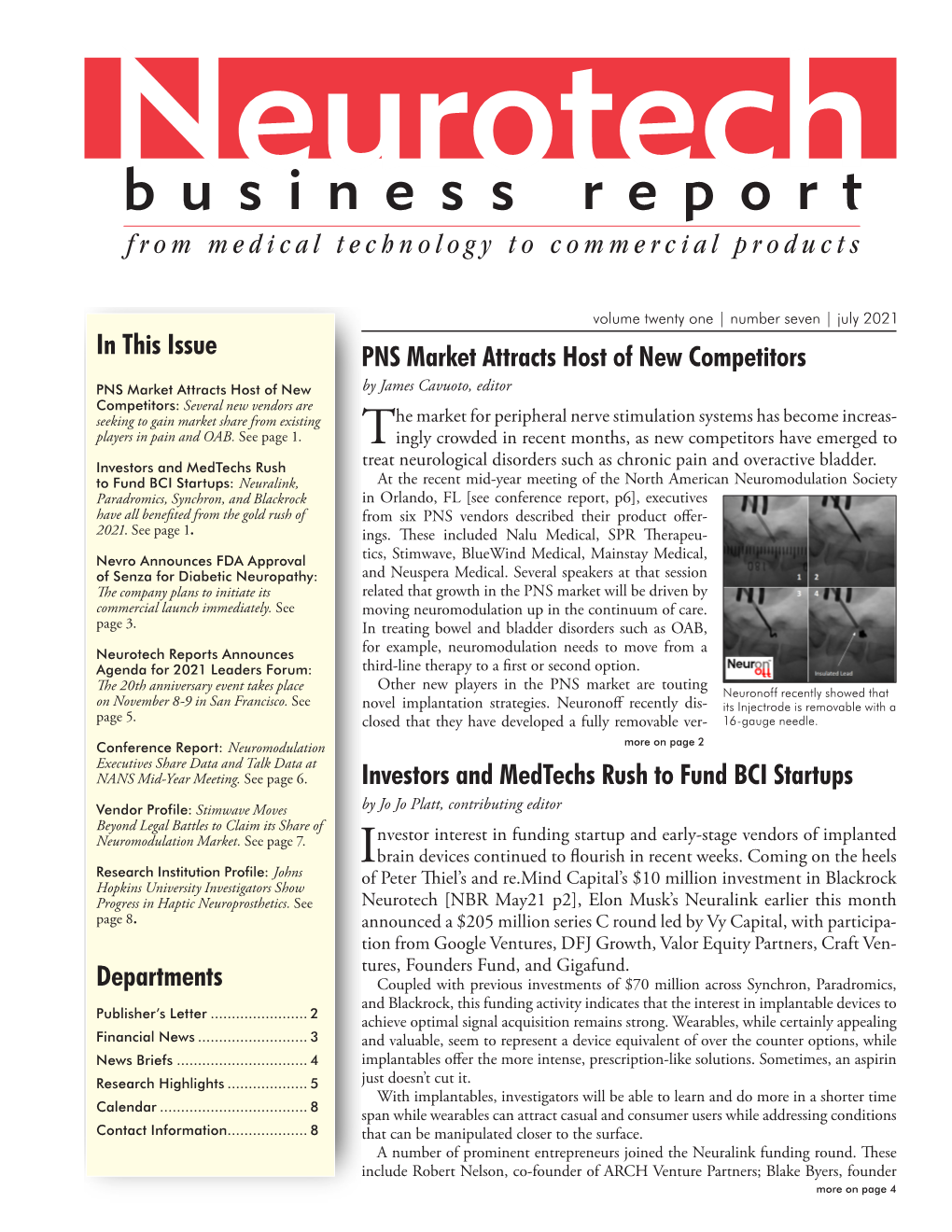 Neurotech Business Report