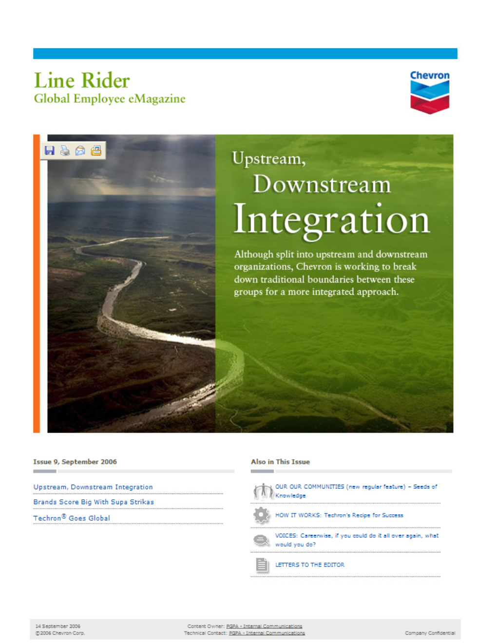 Upstream, Downstream Integration: Connected Along the Value Chain