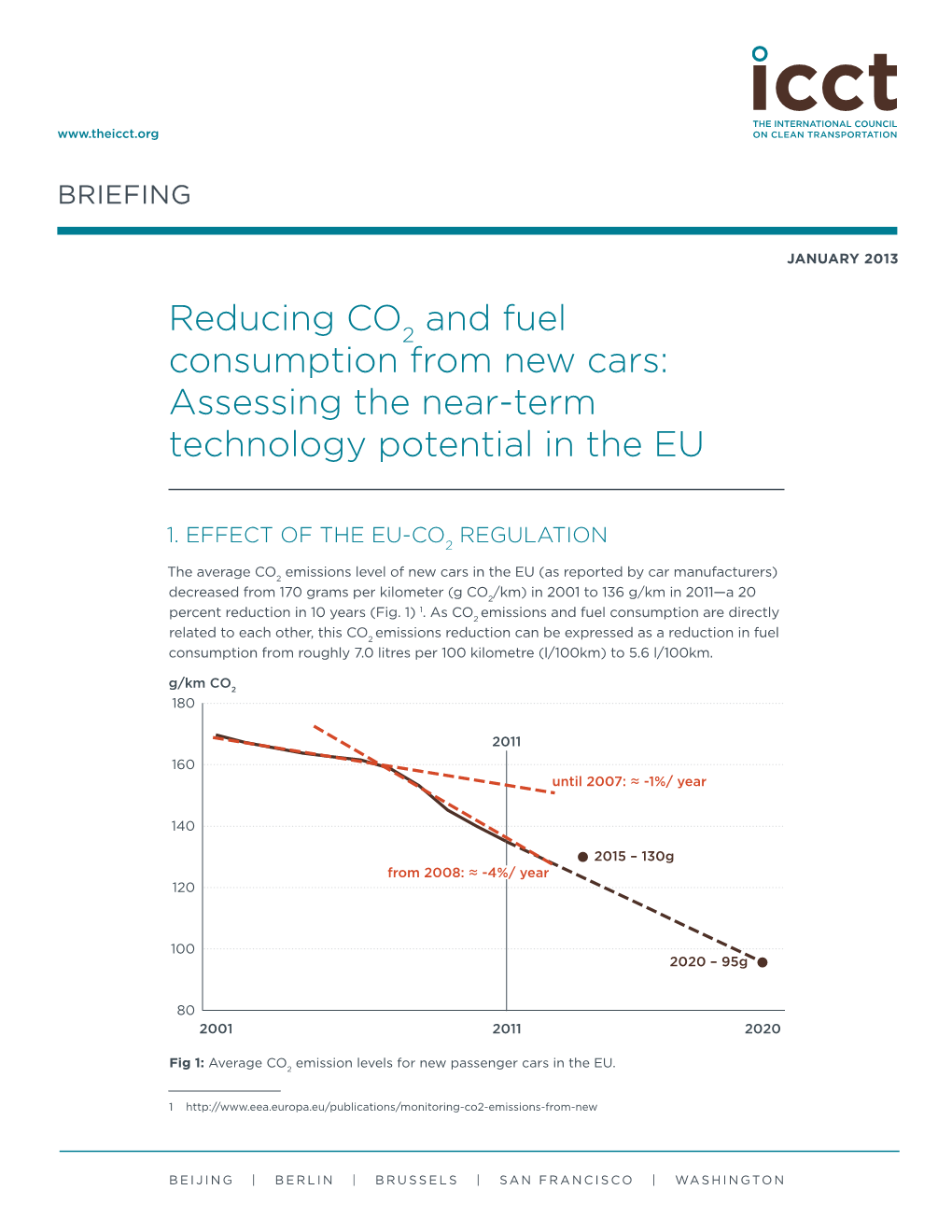 Reducing CO and Fuel Consumption from New Cars: Assessing the Near