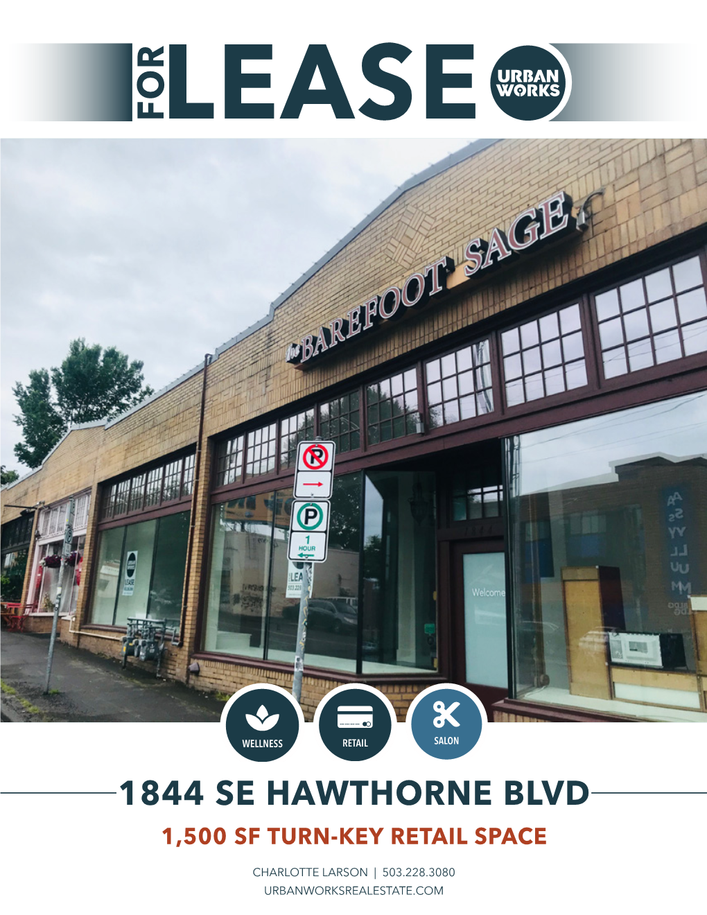 1844 Se Hawthorne Blvd 1,500 Sf Turn-Key Retail Space