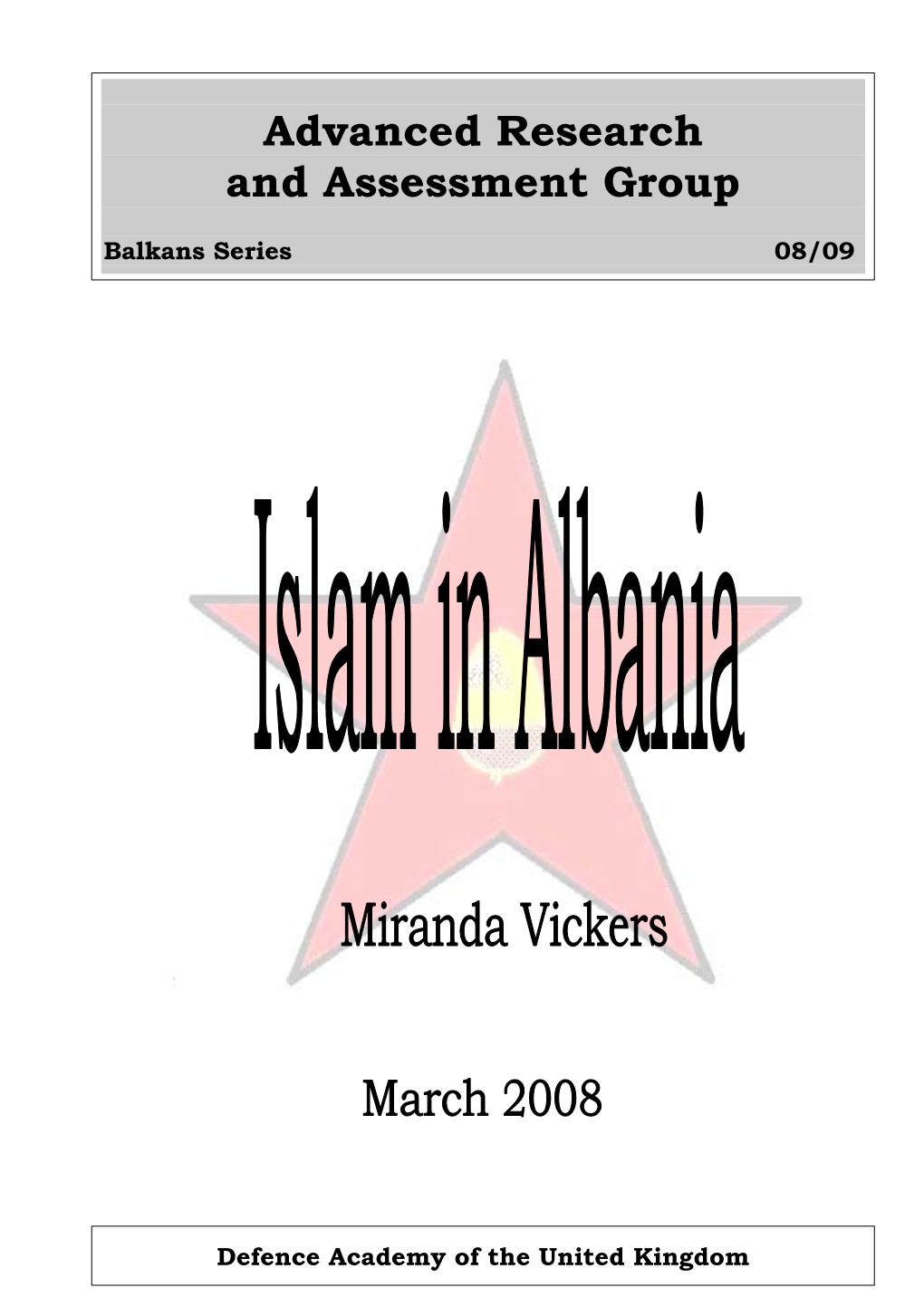 Islam in Albania