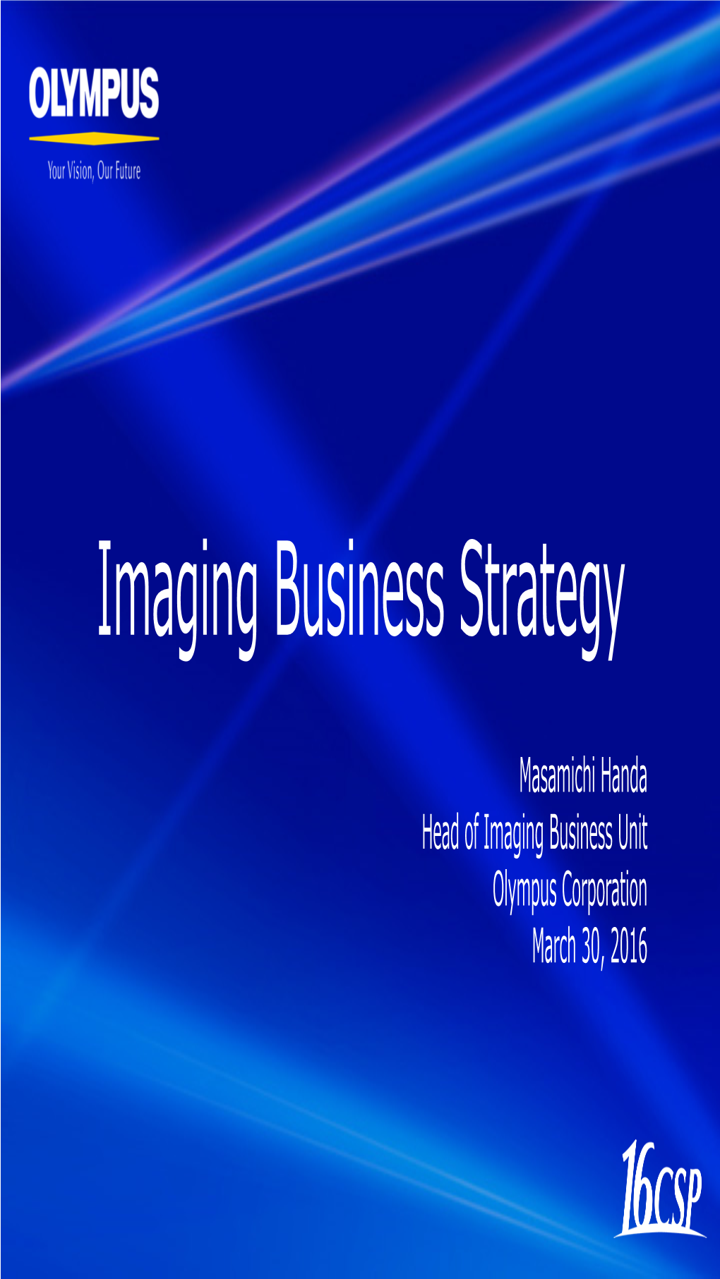 Imaging Business Strategy