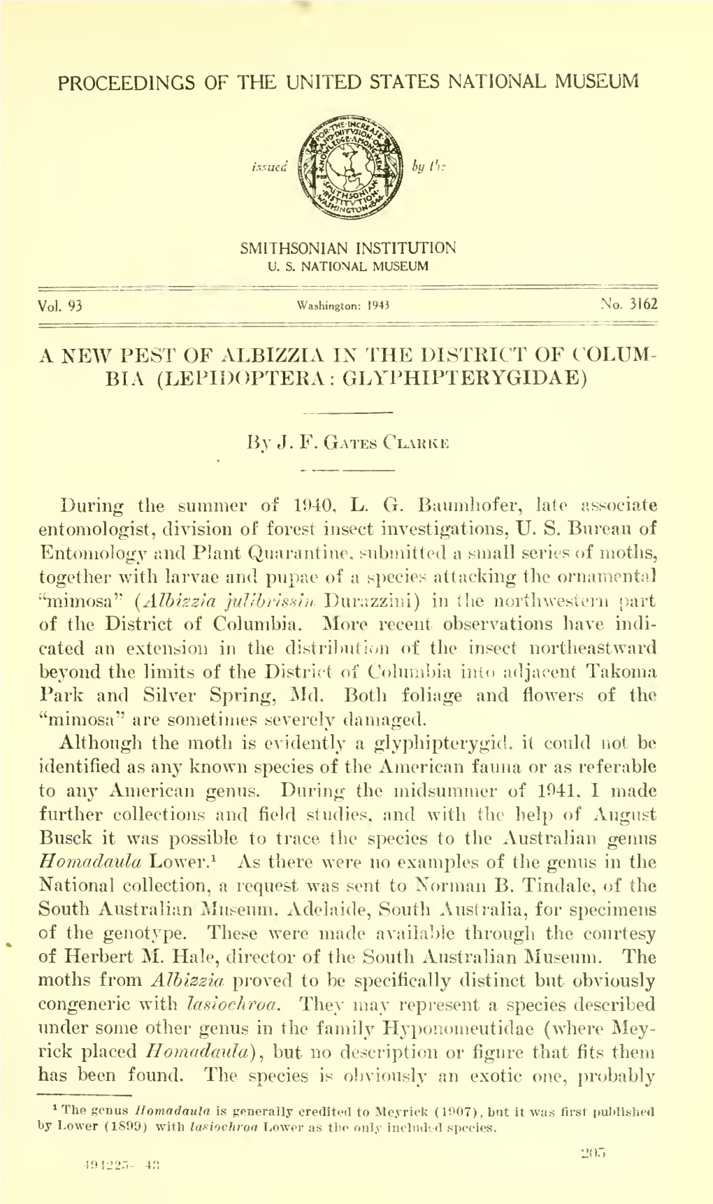 Proceedings of the United States National Museum