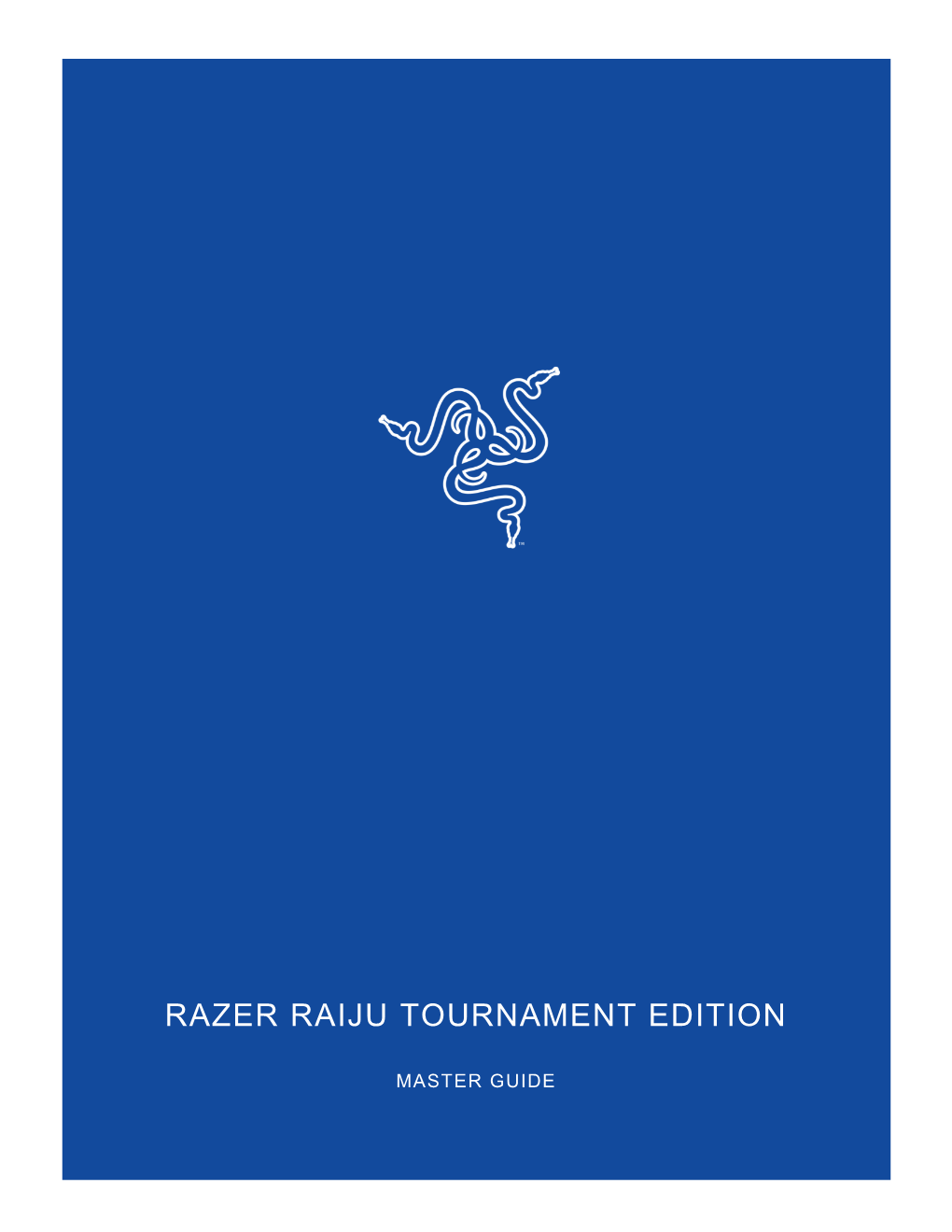 Razer Raiju Tournament Edition