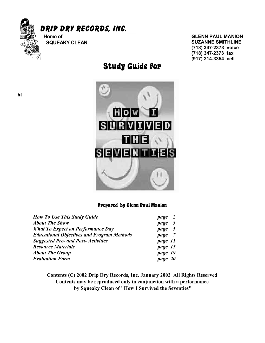 Study Guide For