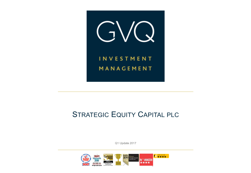 Strategic Equity Capital Plc