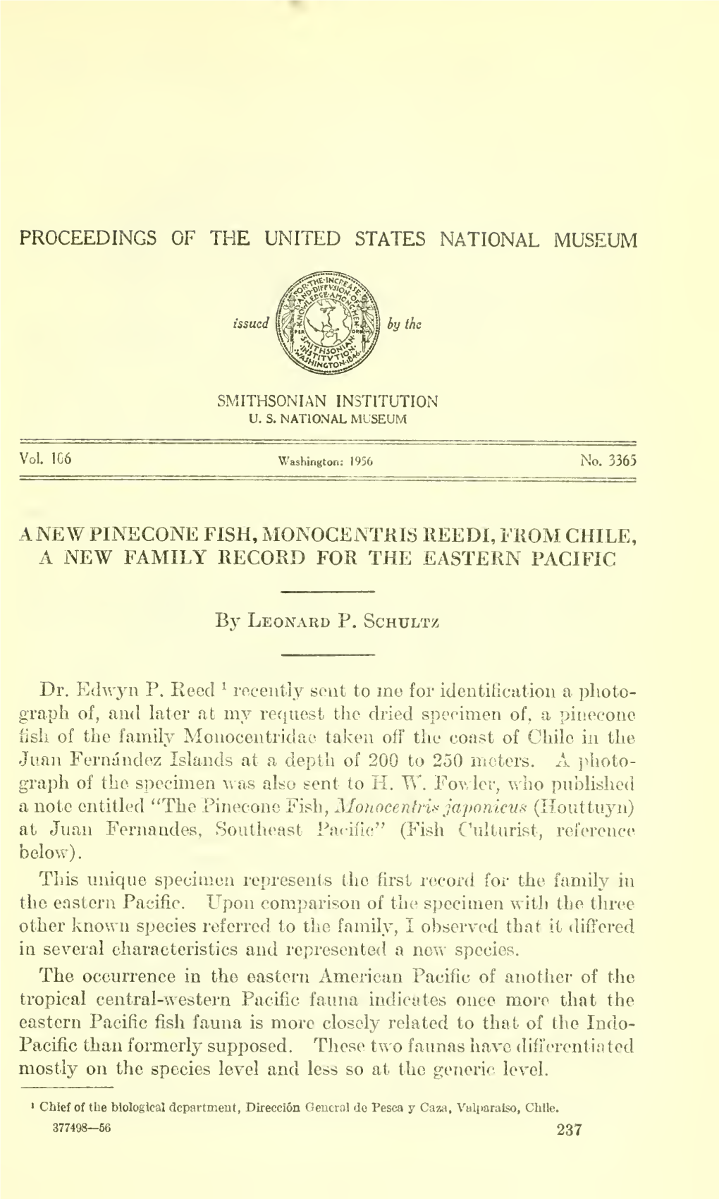 Proceedings of the United States National Museum