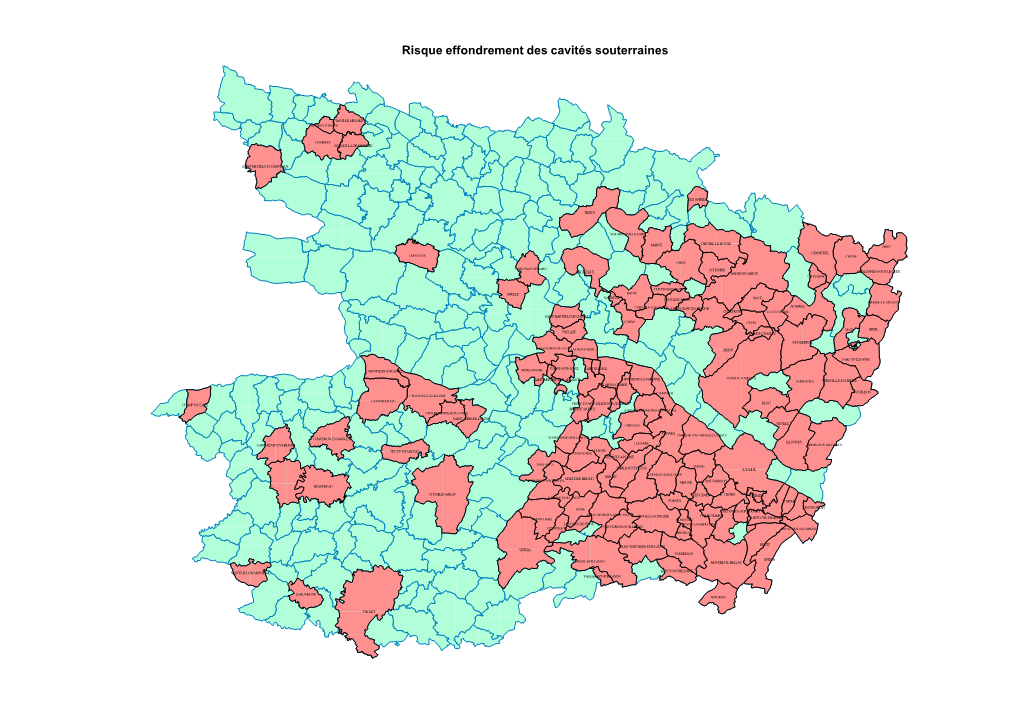 Risque Effondrement Des Cavités Souterraines