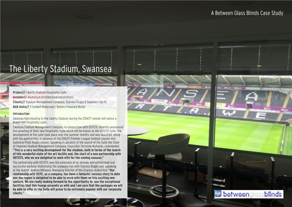The Liberty Stadium, Swansea