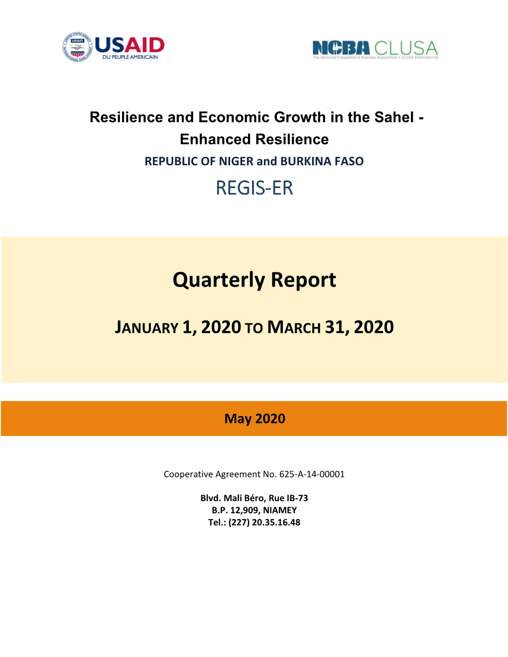 Quarterly Report