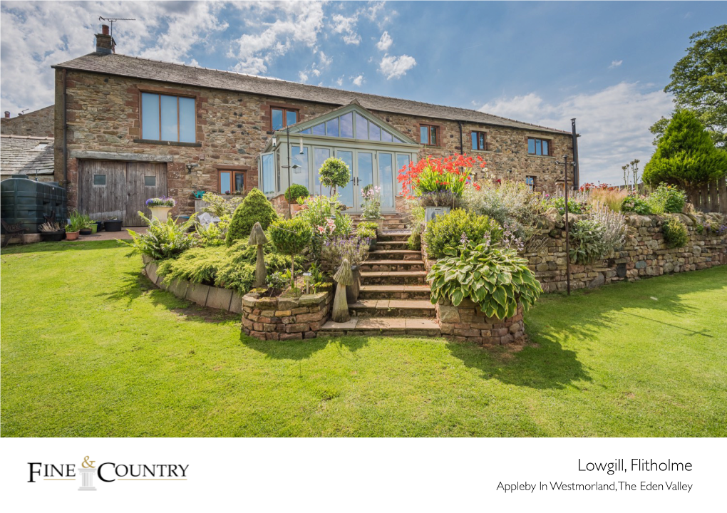 Lowgill, Flitholme Appleby in Westmorland, the Eden Valley