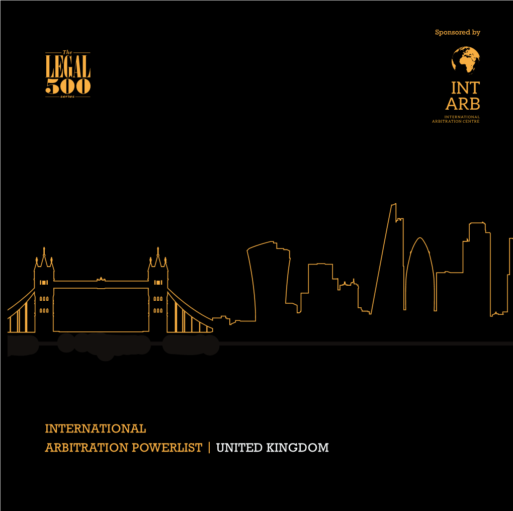 Int Arb International Arbitration Centre