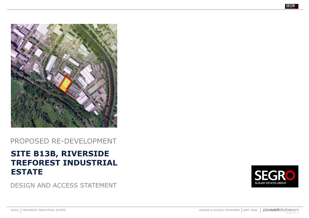 Site B13b, Riverside Treforest Industrial Estate