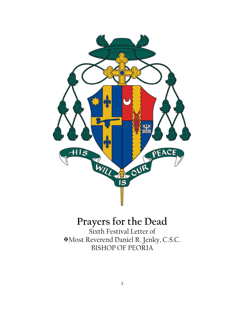 Prayers for the Dead Sixth Festival Letter of Most Reverend Daniel R