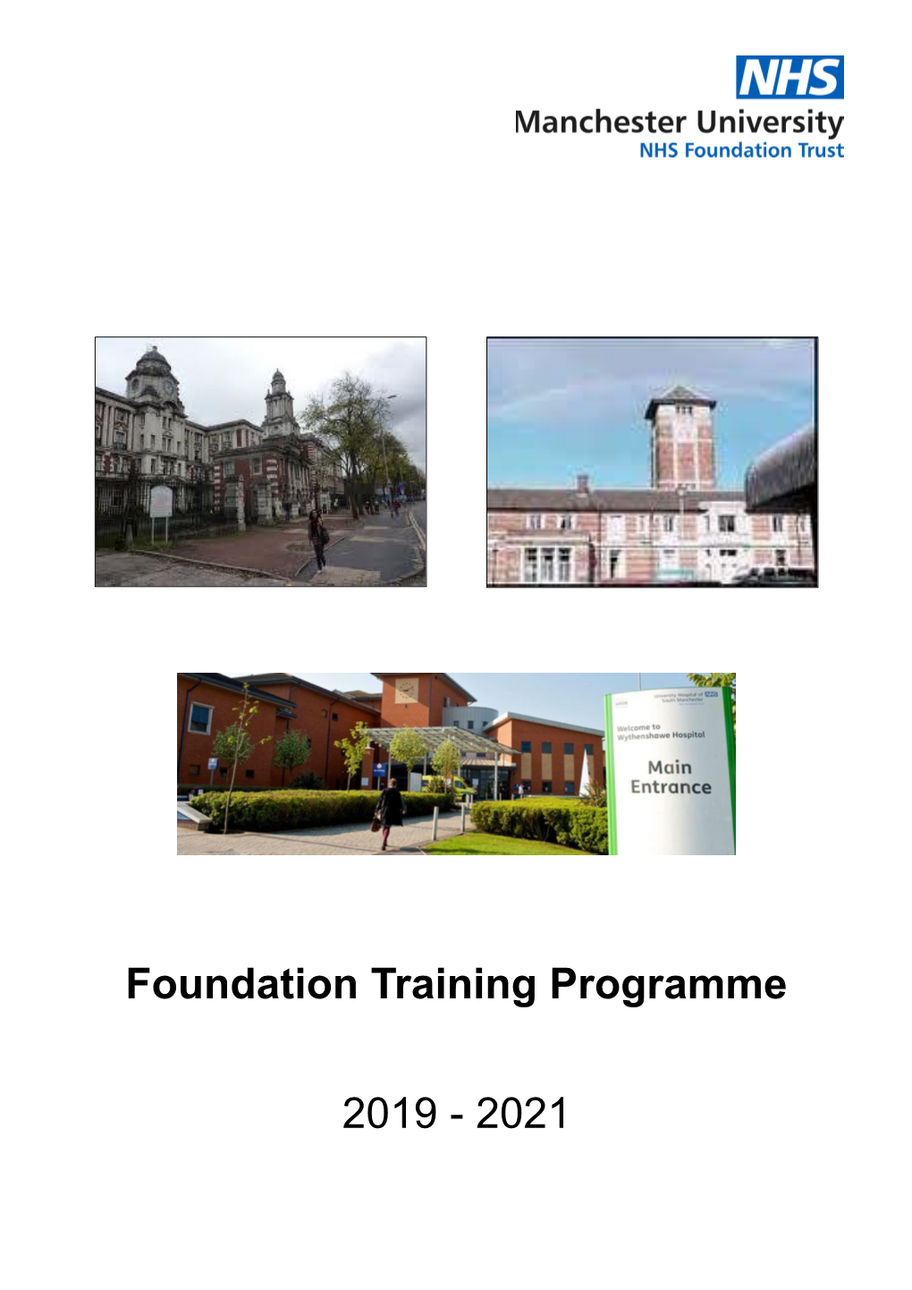 Foundation Training Programme 2019