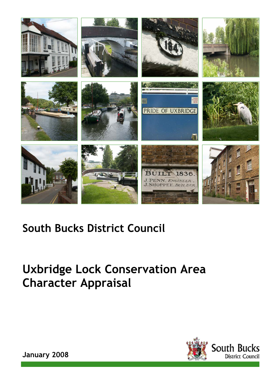 Uxbridge Lock Conservation Area Character Appraisal