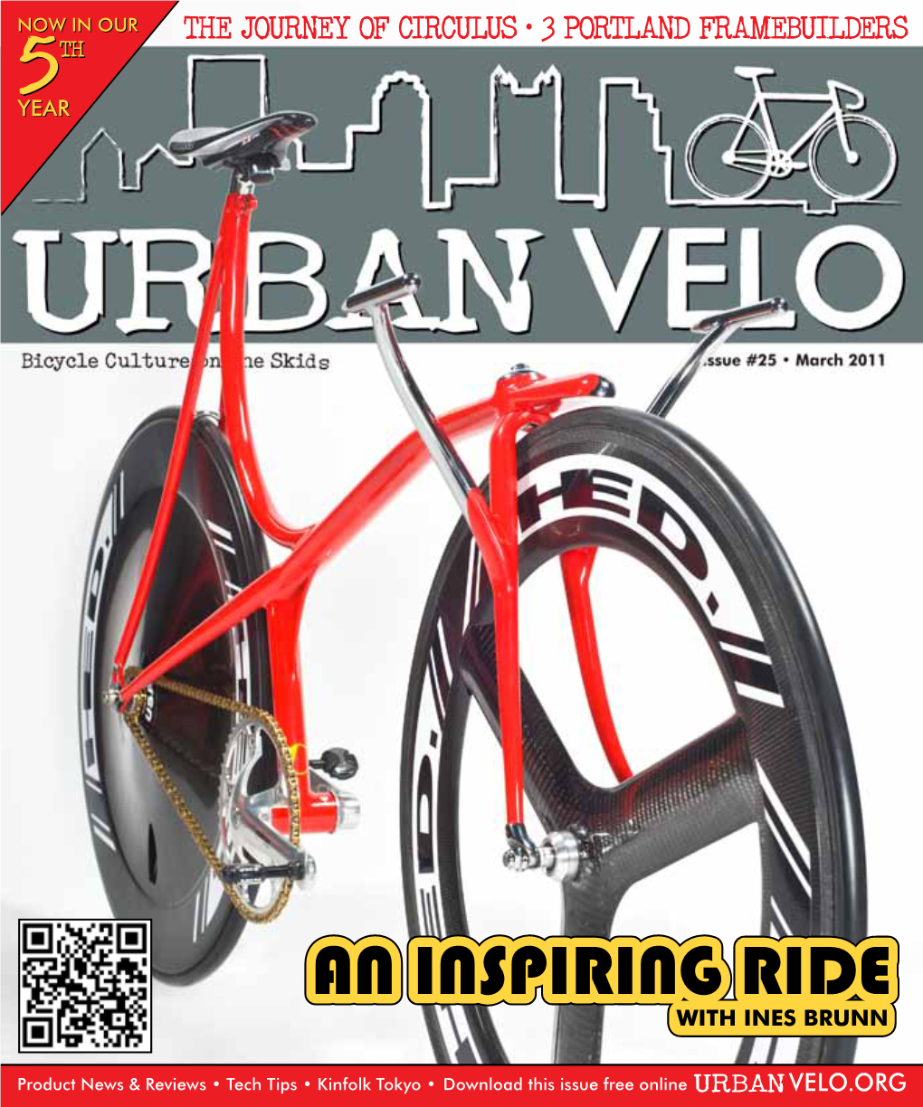 Download This Issue Free Online URBAN VELO.ORG Interurban Double Butted Chromoly, W/Shimano STI Levers