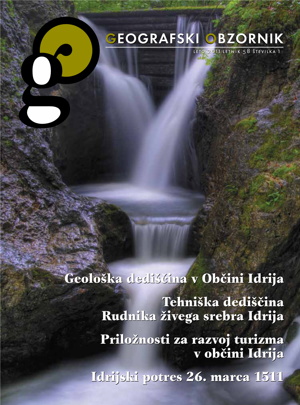 Geografski Obzornik 58, 1