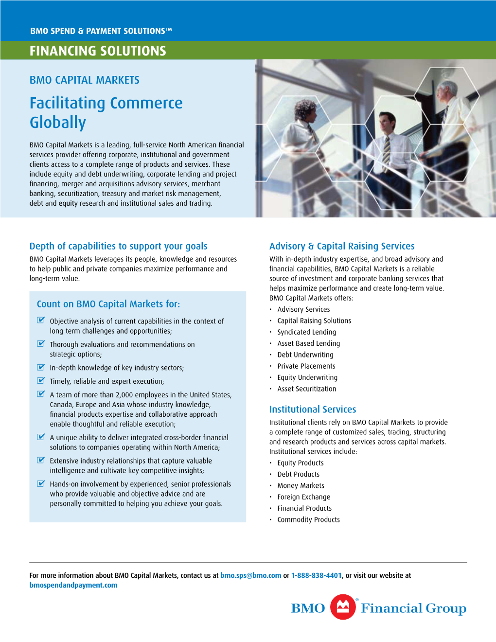 Facilitating Commerce Globally