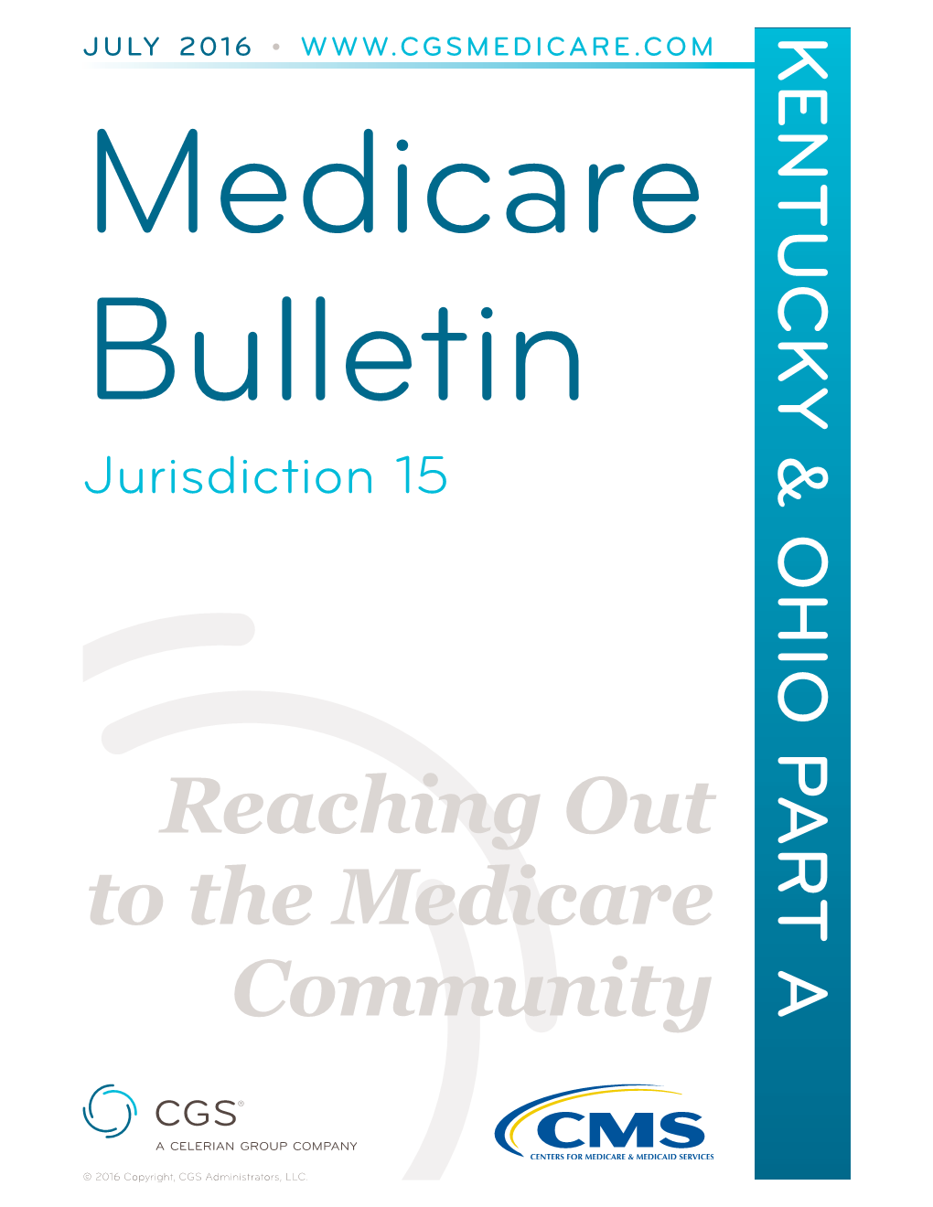 Medicare Bulletin KENTUCKY & OHIO PART a Jurisdiction 15