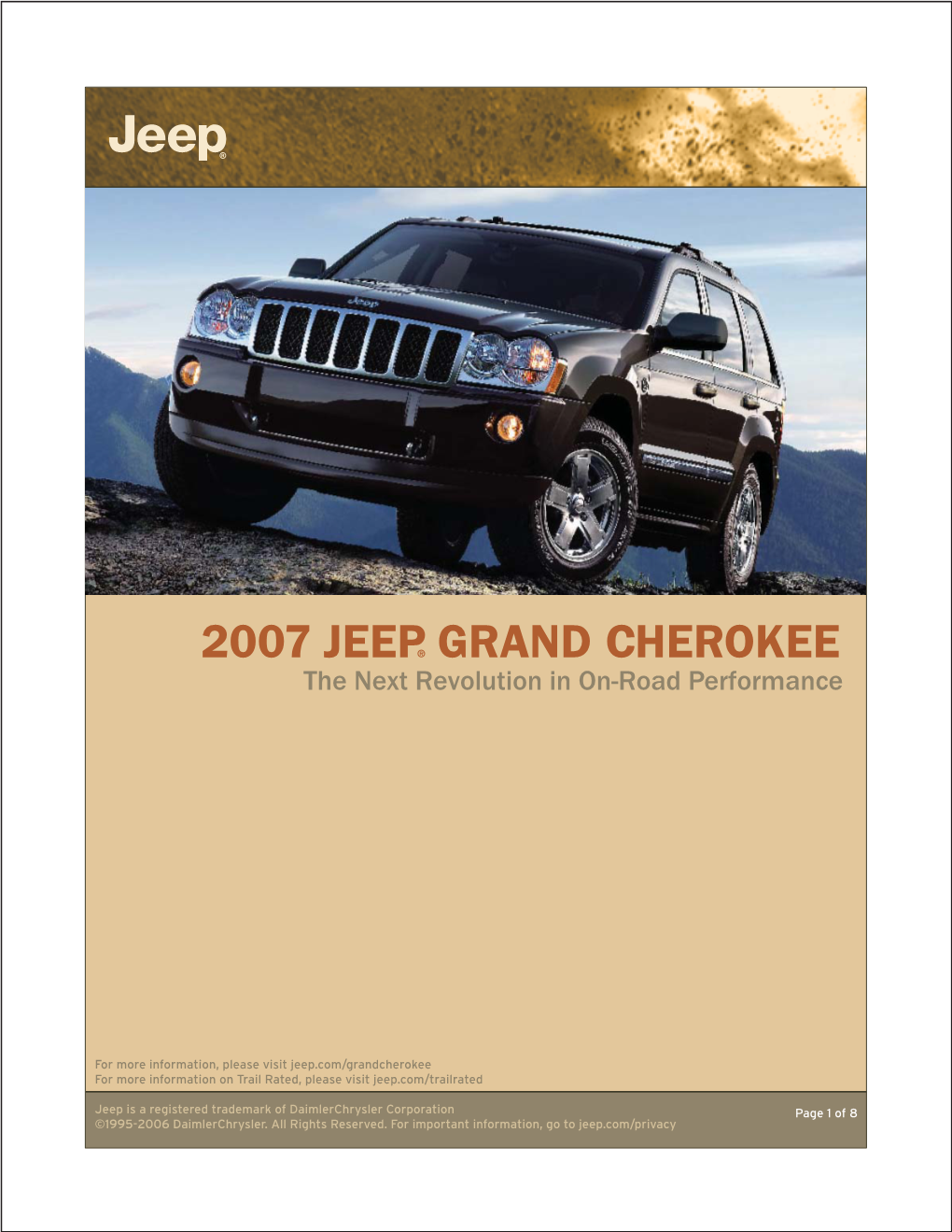 2007 Jeep® Grand Cherokee