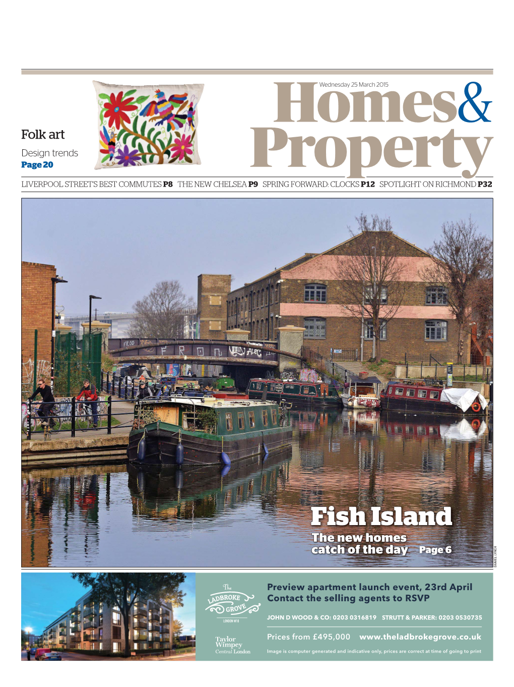 Fish Island the New Homes Catch of the Day Page 6 DANIEL LYNCH DANIEL