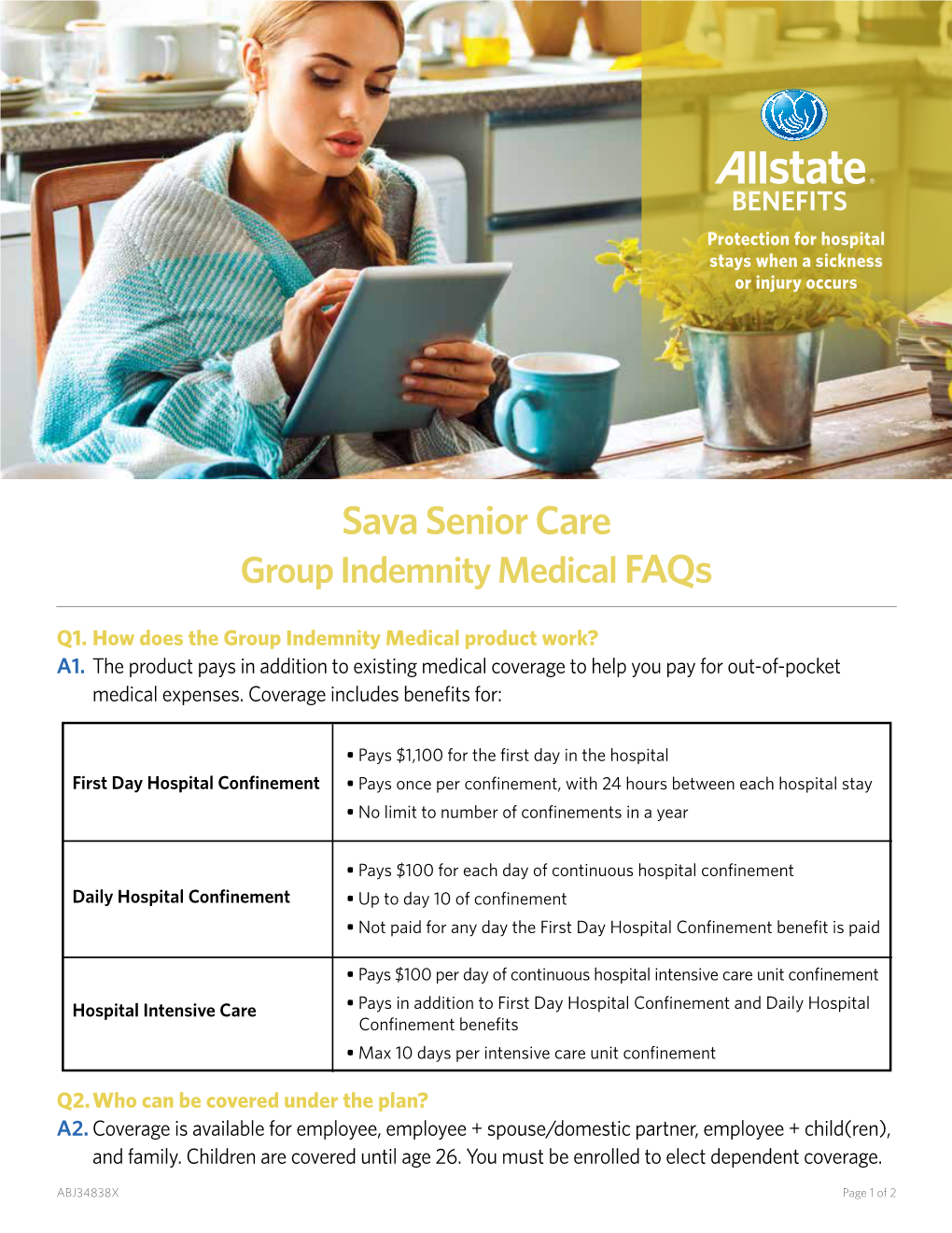 Sava Senior Care Group Indemnity Medical Faqs