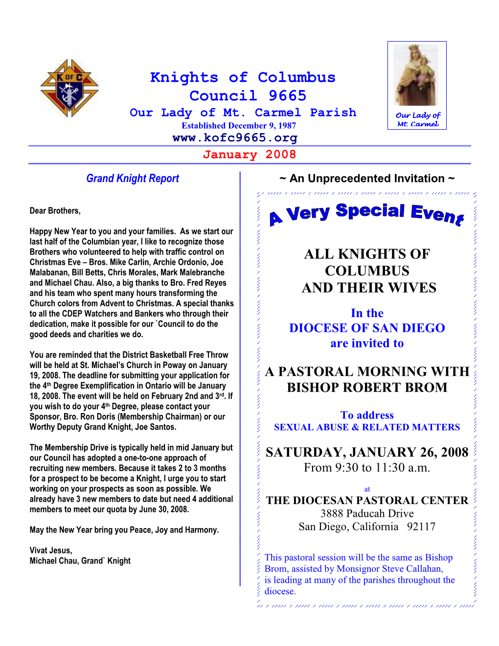 Knights of Columbus Council 9665