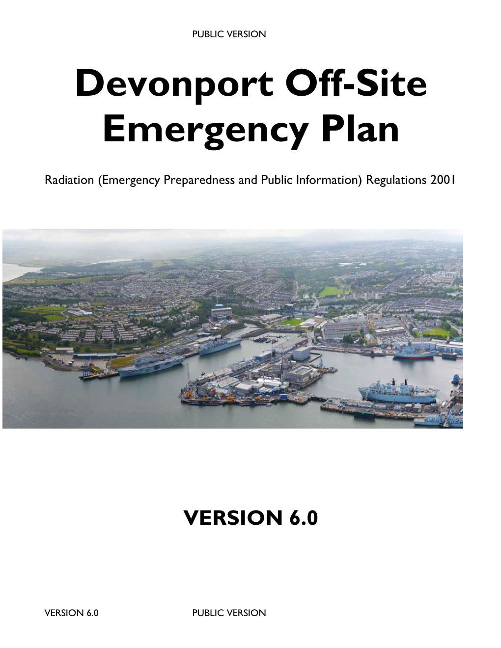Devonport Off-Site Emergency Plan