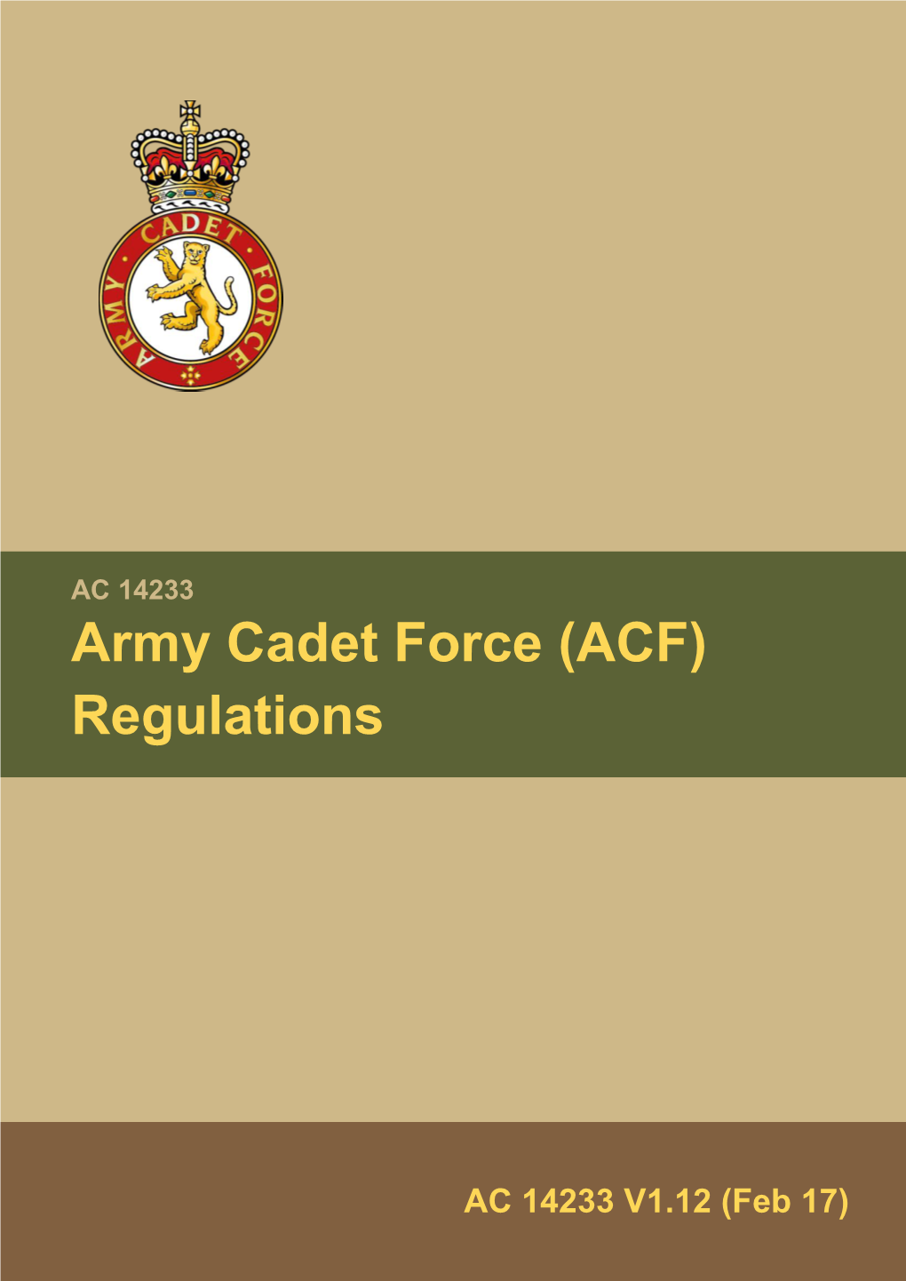 Army Cadet Force (ACF)