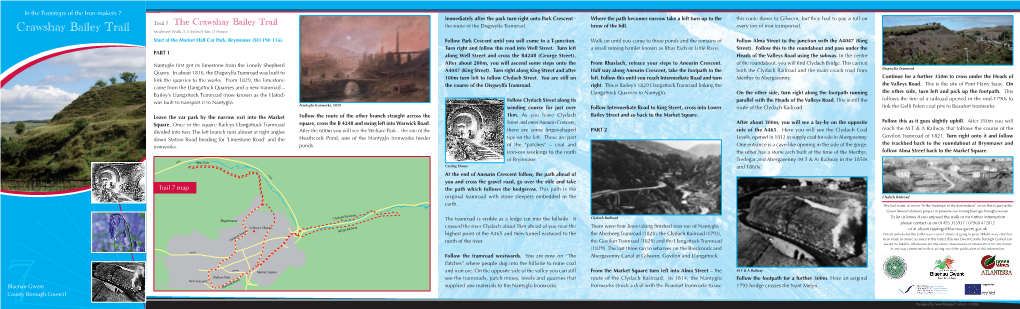 Crawshay Bailey Trail the Route of the Disgwylfa Tramroad