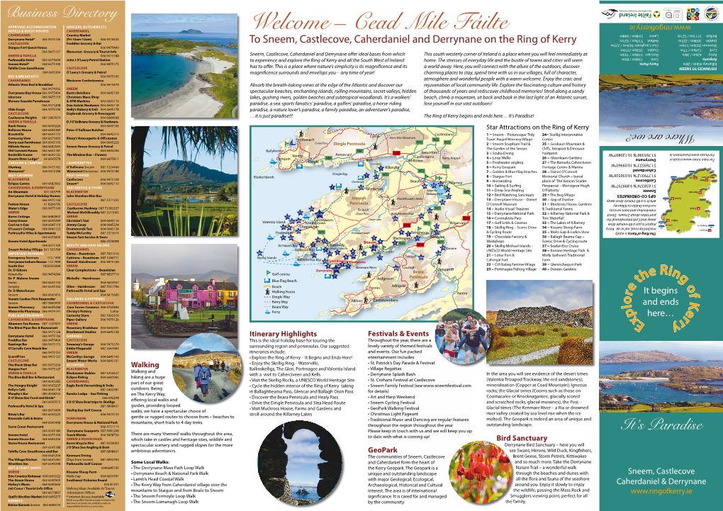 Welcome – Cead Míle Fáilte #FMGBTU CAHERDANIEL Country Market