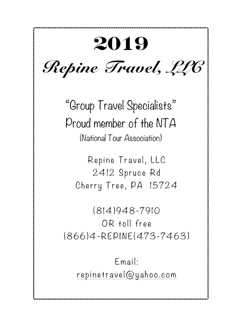 Repine Travel, LLC