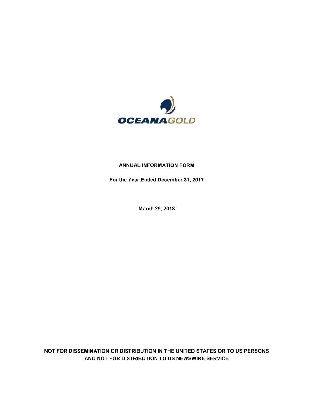Oceanagold Corporation