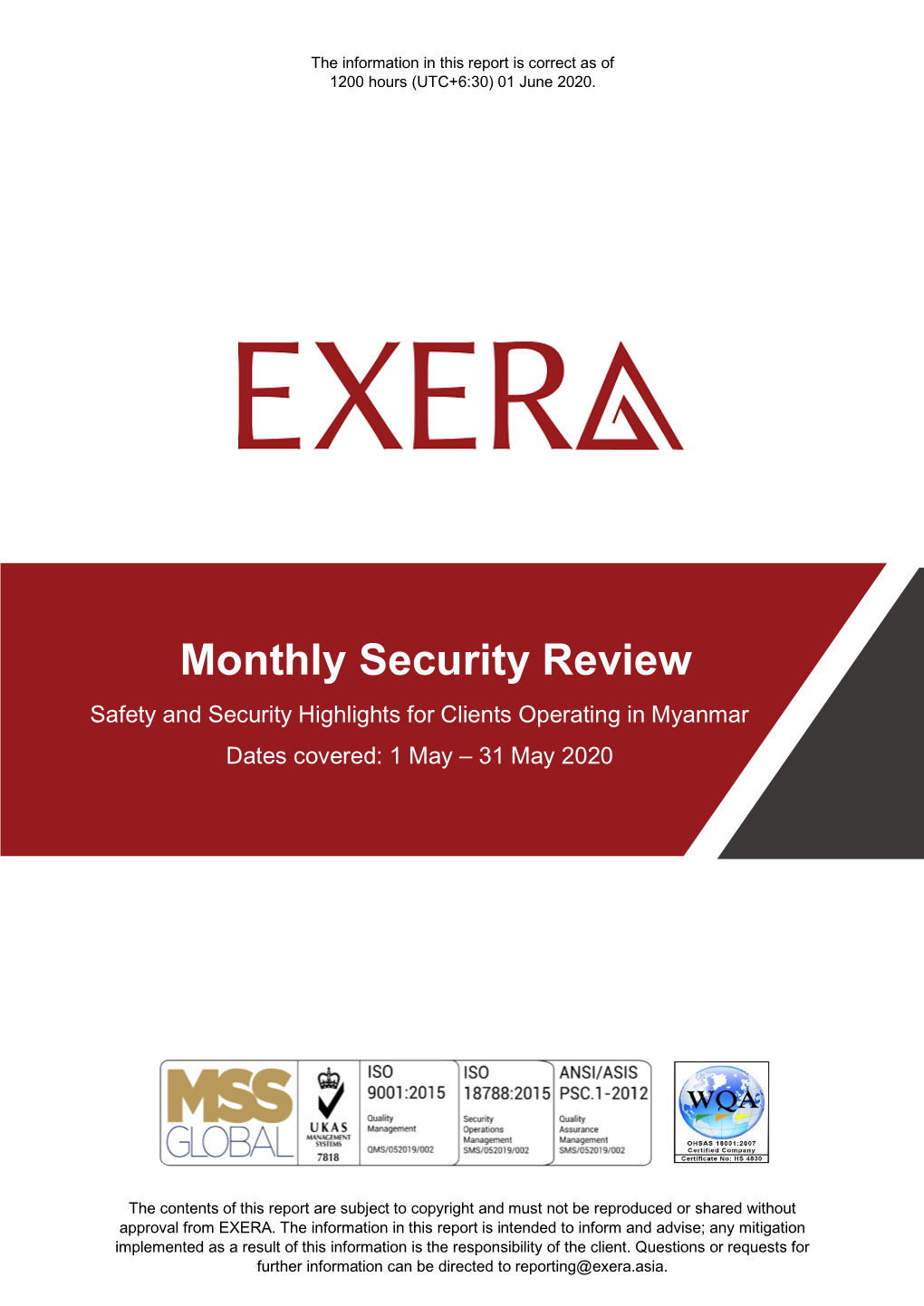 Monthly Security Review
