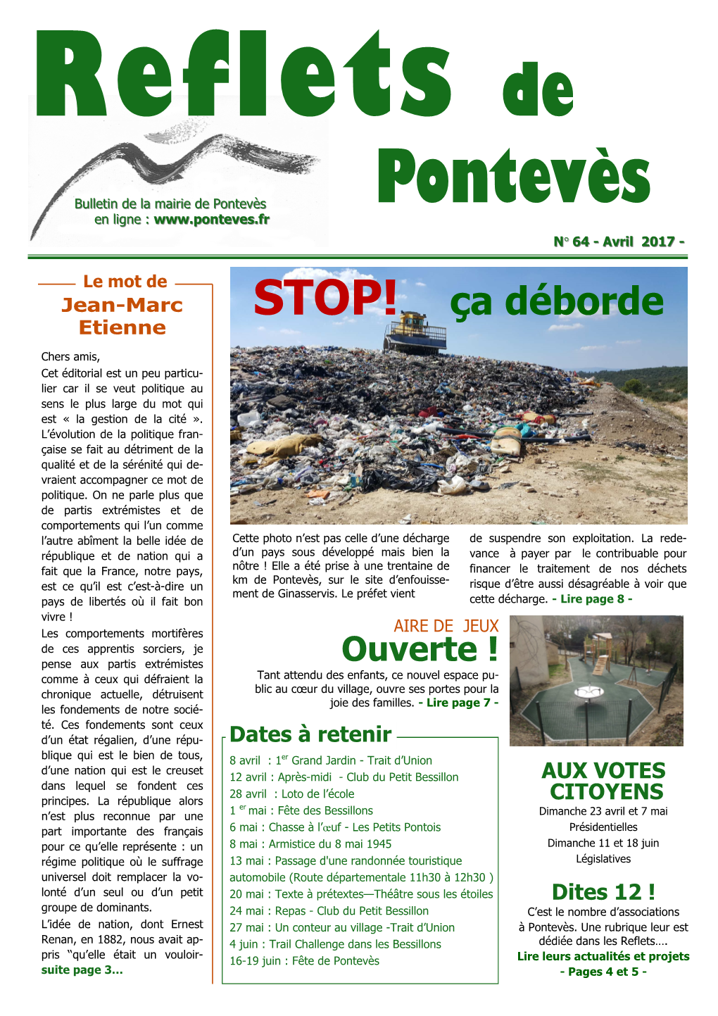 Reflets De Pontevès Bulletin De La Mairie De Pontevès